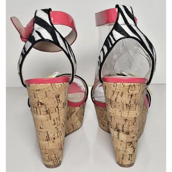 PRIMADONNA COLLECTION Women Euro Size Zebra 4.5 INCH HEEL New Corallo 09830 - Picture 6 of 12